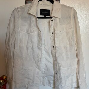 Banana Republic Women's Cream Utility Jacket